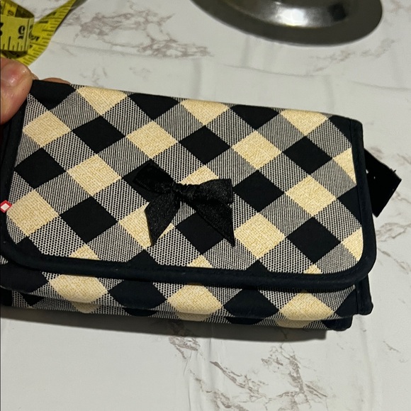Ara Handbags - Un used handmade cosmetic pouch with mirror